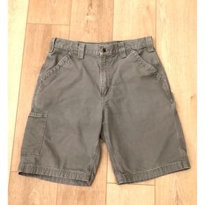 Vintage Carhartt Shorts Mens 34 Carpenter Green Utility Workwear